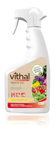 Concime Bio Olio Di Neem Pronto Uso 750ml compatibile con Vithal