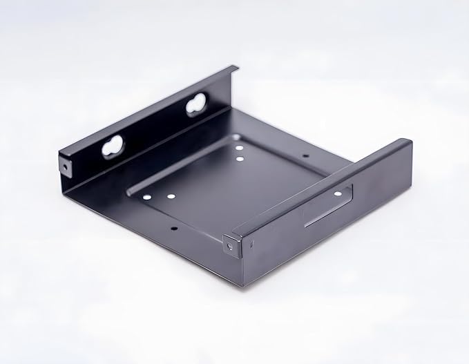 SOSA (LABEL) Universal Mini PC Mounting Bracket - Space-Saving Holder for Lenovo, Dell, HP & Other Mini PCs, Under Desk, Wall & Monitor Mount-image-48