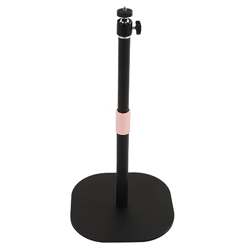 Image of Rotatable Camera Stabilizer Kit, Telescopic Floor Stand with 1 /4in Screw for Cameras Phones Projectors, 360 Adjustable Alloy Steel Bracket for Home Cinema Business (Small Stabilizer 2KG Capacity)