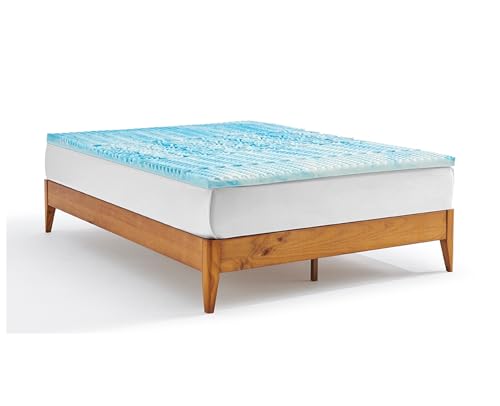Catálogo para Comprar On-line Nooz para comprar online. 42 Nooz Cubre Colchón Queen Size Memory Foam Infusionado con Gel, sobre Colchon Fresco, Colchoneta Espuma Memory Foam 5cm, Suaviza tu Colchon