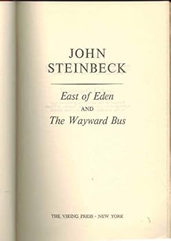 Paperback East of Eden and The Wayward Bus Book