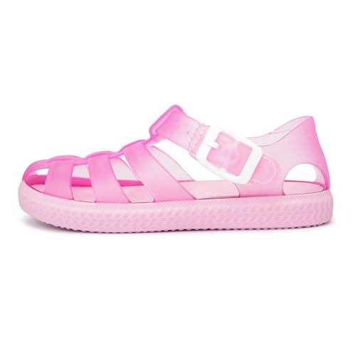 Image of Luffymomo Boys Girls Closed Toe Sandals Lightweight Beach Water Shoes Adjustable Summer Outdoor Sandal for Toddler /Little Kids