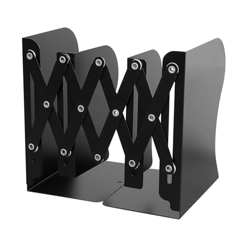 Serre-livres robuste en métal extensible pour bureau et crèche - 2