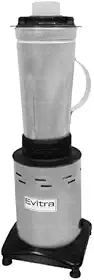 Liquidificador Industrial Alta Rotação Em Inox 800w 2Litros Evitra para Sucos Shakes Liquidos em Geral - 220v (Aço inoxidável)