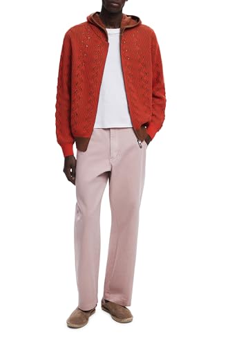 Desigual Men's Man Flat Knit Pullover Long Sleeve4