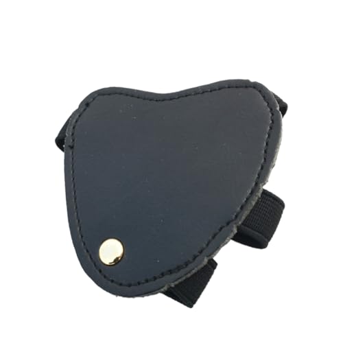 BRIGHTFUFU Archery Hunting Accessories Arm Guard Hand Protector Arrow Soft Leather Glove for Archery