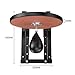 WUDUOA Adjustable Speed Punching Bag Stand Set, Heavy Duty Boxing Speed Ball Rack with Spinner, Pull-Up Bar, Home Gym Equipment, Black(Black)