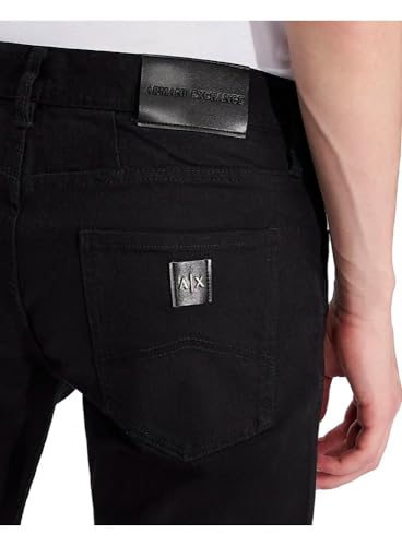 Armani Exchange Men's 5 Pocket Slim Fit Stretch Denim2