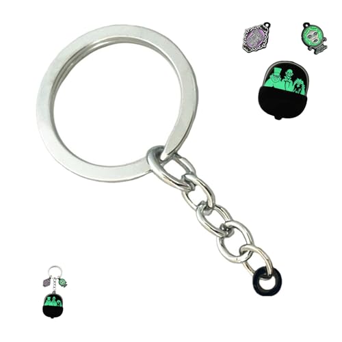 MIMLoweiss Horror Classic Metal Keychain Women and Men (Color 1)