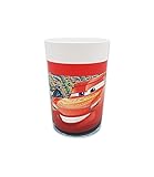 Procos 92845 - Mehrwegbecher Cars, 2 Stück, Fassungsvermögen 230 ml, wiederverwendbar, Partygeschirr