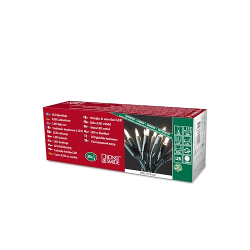 Konstsmide 6302-100 LED Minilichterkette / für Innen (IP20) 230V...