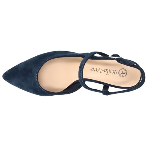 Bella Vita Kayce Womens Pump 10 E US NavySuede2