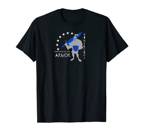 Geschützt durch die Rüstung, Christus, Jesus, religiöse, Geschenke, T-Shirt