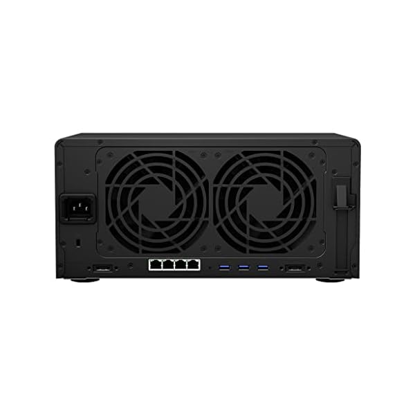 Synology DS1821+ 8-Bay Diskstation NAS (AMD Ryzen V1500B Quad-Core 2,2 GHz 4 GB DDR4 ECC SODIMM 4 x 1 GbE RJ-45 LAN-Port) - Image 6