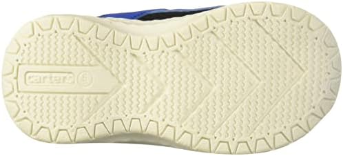 Carter's baby boys Payton Running Shoe, Black, 4 Toddler US | Image 3