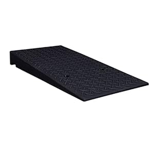 Loading Ramps, Threshold Ramp, Threshold Ramps Heavy Duty Non-Slip Rubber Threshold Ramps, Portable Garage Entrance Car Ramp, 500Kg Load-Bearing,With Fixing Screws 6 31+rghvnlrl. sl500 . ss300