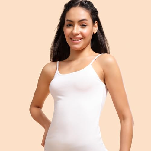 Enamor Fabulous Inners E001 Stretch Cotton Camisole for Women - Image 6