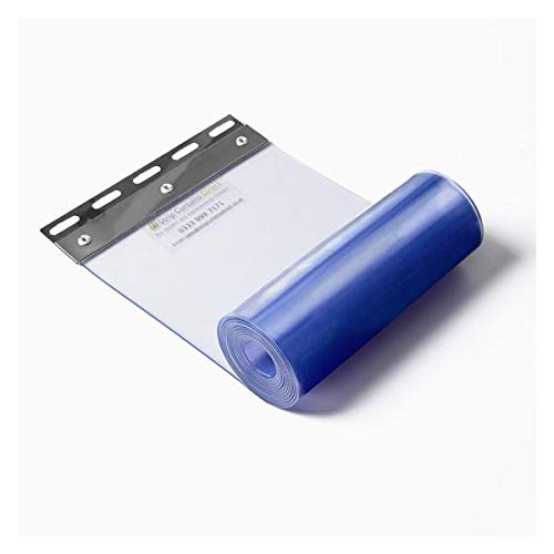 Strip Curtains Direct PVC Replacement 2m Length - Polar/Freezer Grade Warehouse Coldroom Chiller Butcher Roller Shutter - 200mm x 2mm