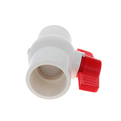 Othmro 1 valvola a sfera in linea in plastica OD