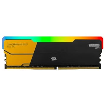 Memória Desktop Gamer Redragon Solar RGB 16GB DDR4 3600 Mhz