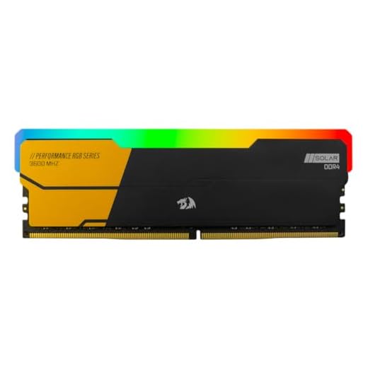Memória Desktop Gamer Redragon Solar RGB 16GB DDR4 3600 Mhz