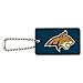 Montana State University Primary Logo Wood Wooden Rectangle Keychain Key Ring