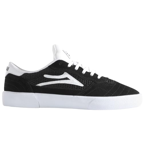 Lakai Cambridge Mens Skate Shoes, Black Suede, 11 - Main Image
