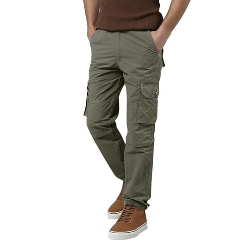Cargo Pants Mens Cargo Pants Casual Outdoor Hiking Pants for Men Athletic Joggers Sweatpants - Main Image