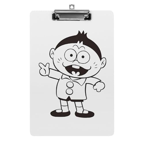 赤塚不二夫 アクリル クリップボード A4 バインダー クリップホルダ 資料ケース ァイルボード スケッチボード ライティングパッド おしゃれ かわいい 人気 携帯便利 縦型 厚手ク 文房具 絵画 教室 事務用