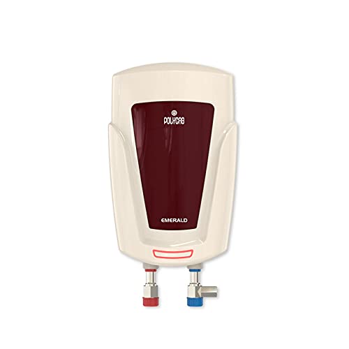Polycab Emerald 3Ltr Electric Instant Water Heater (Geyser) with Anti