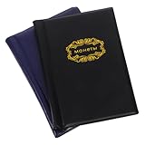 Photo Gallery operitacx 2 pezzi album per collezione monete con copertina pu trasparenti per esposizione e conservazione leggero e portatile per collezionisti di monete e gettoni Photo Gallery operitacx 2 pezzi album per collezione monete con copertina pu trasparenti per esposizione e conservazione leggero e portatile per collezionisti di monete e gettoni