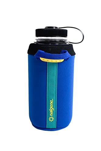 Nalgene Cool Stuff Neoprene Bottle Sleeve for 32 oz Bottle, Blue - Image 3