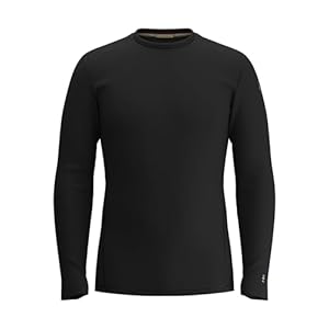 Smartwool Classic Thermal Merino Wool Base Layer, Men’s Thermal Base Layer & Crew Neck Long Sleeve Sweater, Lightweight & Breathable Natural Merino Men’s Clothing & Fashion