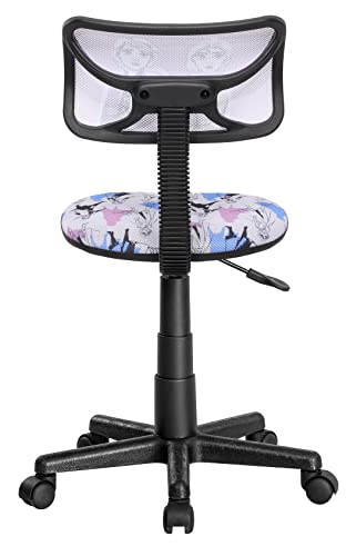Image of Disney Frozen 2 Adjustable Swivel Mesh Rolling Desk Chair, for Kids, Teens and Adults