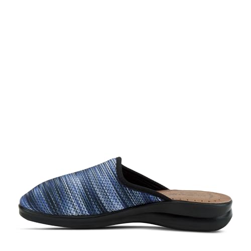 Image of Flexus Spring Step Scuff Slippers for Women - Lightweight Indoor Footwear with Flexible Round Toe Design
