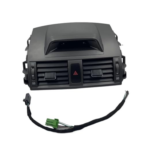 Panel embellecedor de aire acondicionado para Corolla 2007-2013, acabado elegante de tablero 3