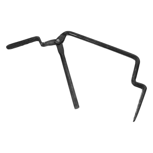 DIKACA Pinza Mattoni Regolabile in Acciaio Resistente Morsetto Multiuso per Sollevamento e Spostamento Strumento da Giardino e Protezione Mani e Bloccaggio Sicuro