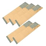 Gadpiparty 5blätter Chinesisches Xuan-papier Xuan-schreibpapier Kalligrafiepapier Leeres Zeichenpapier Praktisches Malbedarf Reispapier Tragbares Haushaltsbedarf Künstlerausrüstung