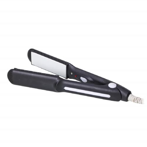 Image of Professional Hair Flat Iron - Quick Heating, Long-Lasting Smoothness, Suitable for All Hair Types (Black)
