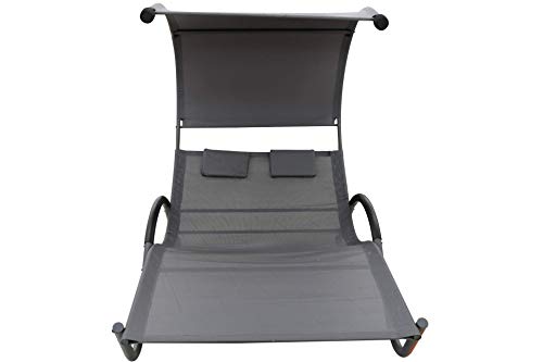 Doppelliege Westerholt 2346 Relax mit Sonnendach für den Garten