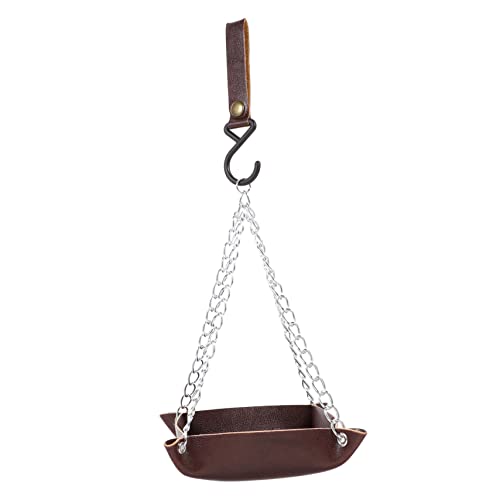 BESPORTBLE Comedero para Colibríes Bañera Colgante para Pájaros Tazón De Jaula para Mascotas...