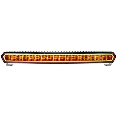 Rigid Industries SR-L Series 20 Off-Road LED Light Bar - Black w/Amber Halo Back Lighting