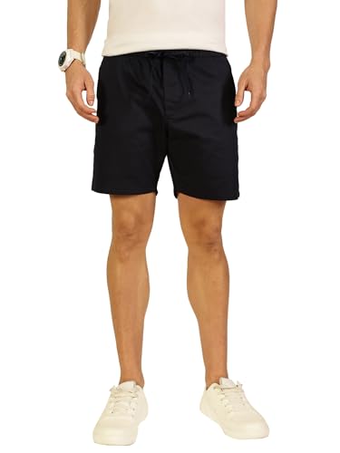 Image of Thomas Scott Men's | Solid | Chino Shorts | Regular Fit | 100% Cotton | Above Knee | Casual Short
