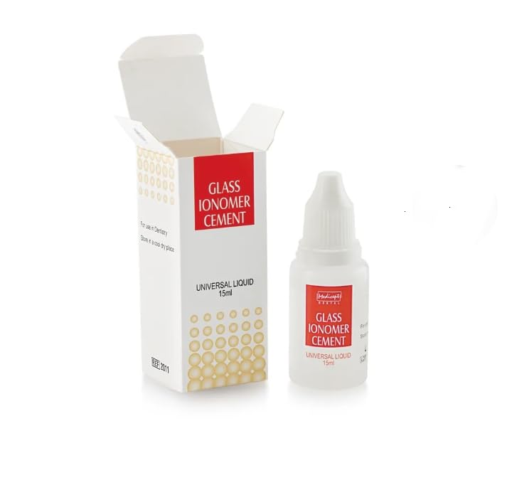 Medicept GIC Universal Liquid for Restorative and Luting both 15gm bottle dental use