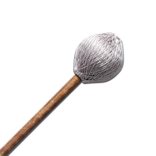Baquetas Vic Firth Corpsmaster para Marimba Media con Cuerda Gris miniatura 2