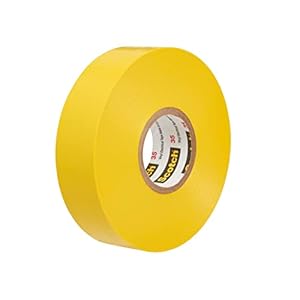 Scotch 35 Gelbes Vinyl-Isolierband 19mm x 20m
