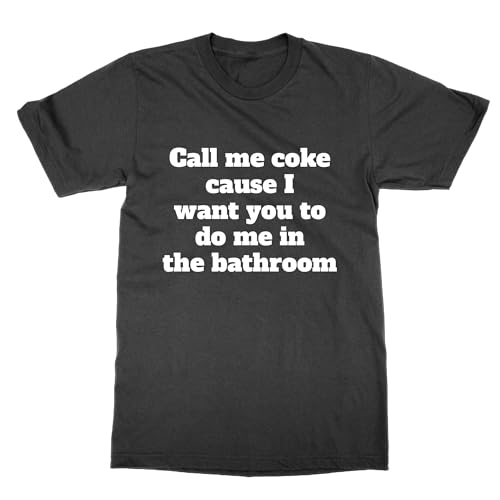 T-shirt Call me Coke cadeau insolite pour enterrement de vie de garçon