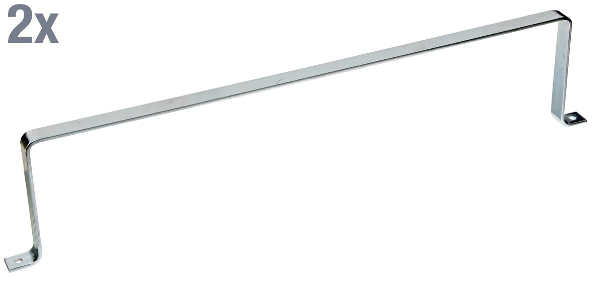 GAH-Alberts 800895 802387 Lot de 2 ponts de rangement galvanisés Longueur 790 mm Profondeur 160 mm