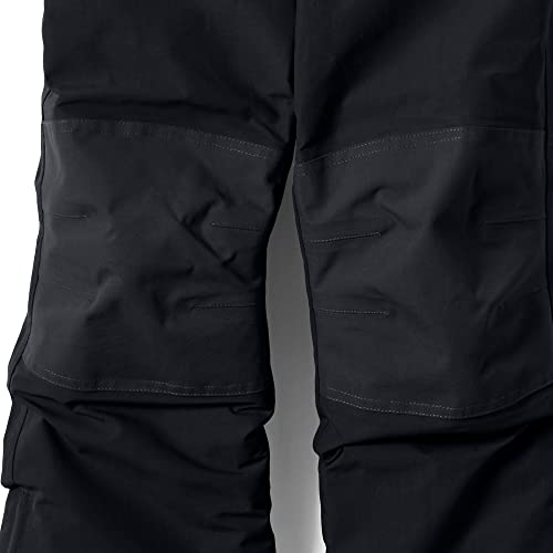 Lands' End Kids Squall Snow Bibs Black Kids 6 #TOP3