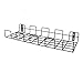 Reliant Jazzy Wall Mounted Garden Tool Rack | Space Saving Metal Organizer for Gardening Tools/Small Hoses/Factory Materials | Sturdy Iron Shelf with 4 Screws & Expansion Tubes